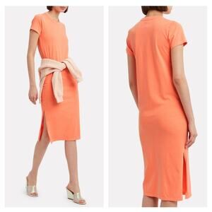 NSF Leah Jersey Peach T-Shirt Dress sz Small
